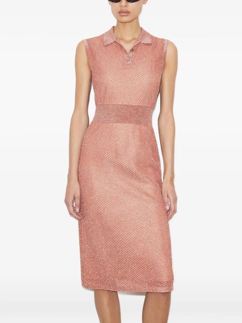 Tory Burch polo mesh dress - Pink