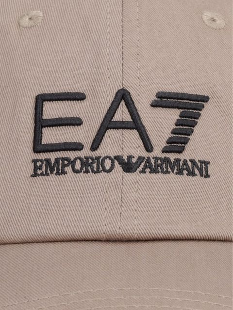EA7 Emporio Armani czapka z daszkiem bawełniana - zdjęcie produktu nr 1