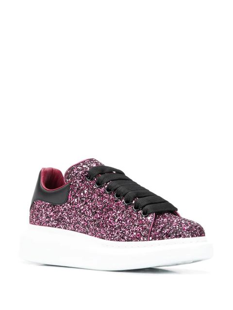 Alexander McQueen sequinned Runway sneakers - Pink - zdjęcie produktu nr 2