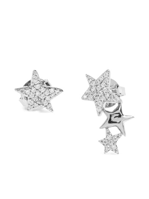 Zadig&Voltaire star-shaped crystal-embellished earrings - Silver - zdjęcie produktu nr 1
