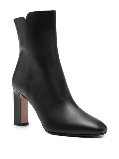 Aquazzura 80mm zipped round-toe boots - Black - zdjęcie produktu nr 2
