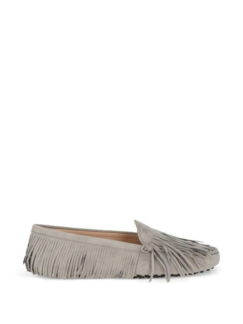 Tod's fringed loafers - Grey - zdjęcie produktu nr 1