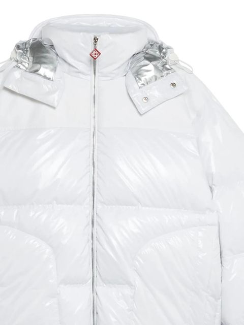 Casablanca padded hooded coat - White - zdjęcie produktu nr 2