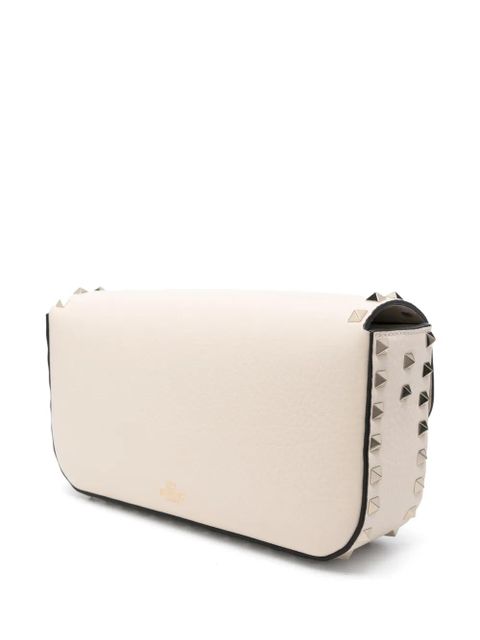 Valentino Garavani Rockstud cross body bag - Neutrals