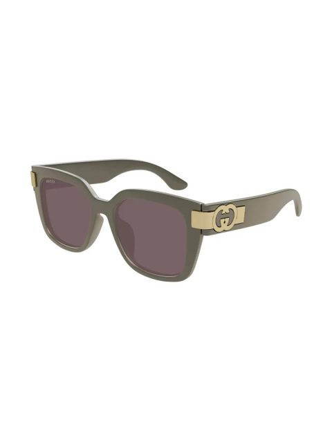 Gucci Eyewear Interlocking G sunglasses - Grey - zdjęcie produktu nr 2