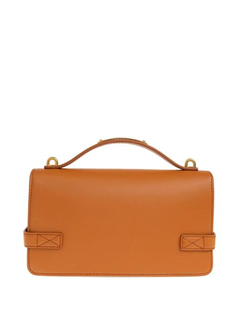 Balmain 24 B-Buzz top-handle cross body bag - Brown