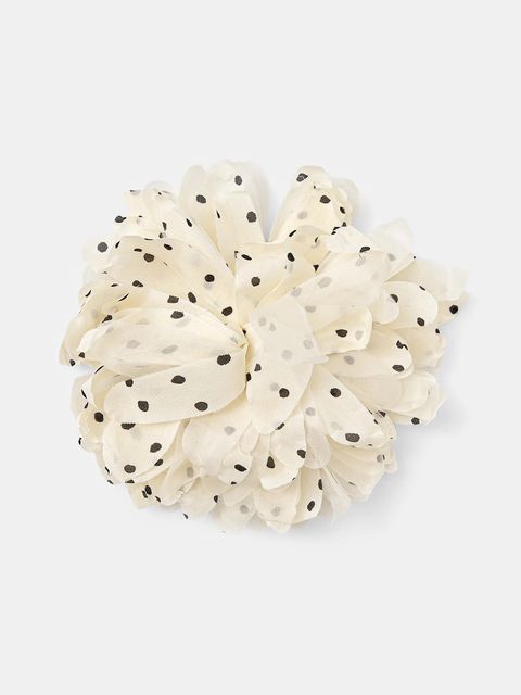 Luisa Spagnoli broszka z dodatkiem jedwabiu Nereto - zdjęcie produktu nr 1