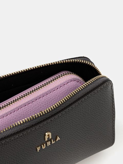 Furla kosmetyczka skórzana 2-pack kolor szary WE00453.ARE000.4313S