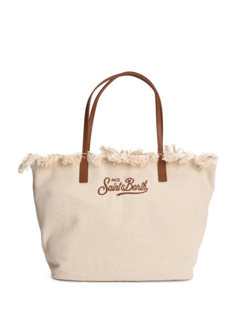 MC2 Saint Barth fringed strap shoulder bag - Neutrals - zdjęcie produktu nr 1