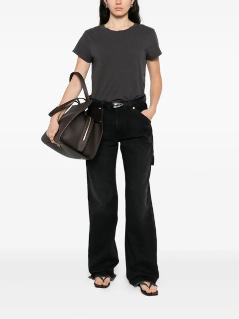 AGOLDE crew-neck short-sleeve T-shirt - Grey - zdjęcie produktu nr 2