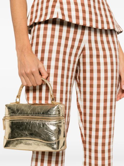 SANDRO zip-fastening tote bag - Gold - zdjęcie produktu nr 2