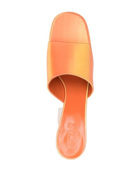 GCDS 170mm platform sandals - Orange
