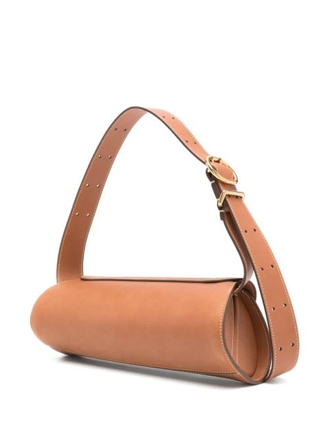 Jil Sander Cannolo shoulder bag - Brown