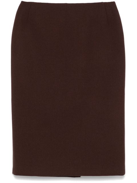 Miu Miu pencil midi skirt - Brown - zdjęcie produktu nr 1