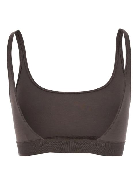 TOM FORD logo-jacquard bralette - Brown - zdjęcie produktu nr 2