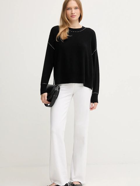 Joseph Ribkoff sweter kaszmirowy damski kolor czarny 253980 - zdjęcie produktu nr 2