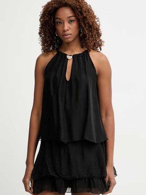 Haveone top damski z dodatkiem jedwabiu - zdjęcie produktu nr 1