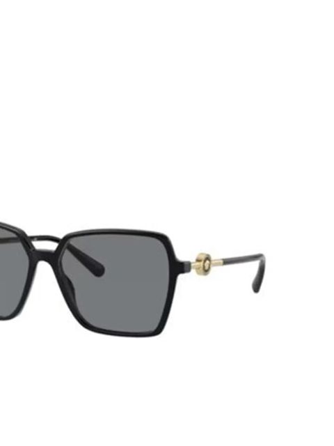 Versace Eyewear geometric-frame sunglasses - Black - zdjęcie produktu nr 2