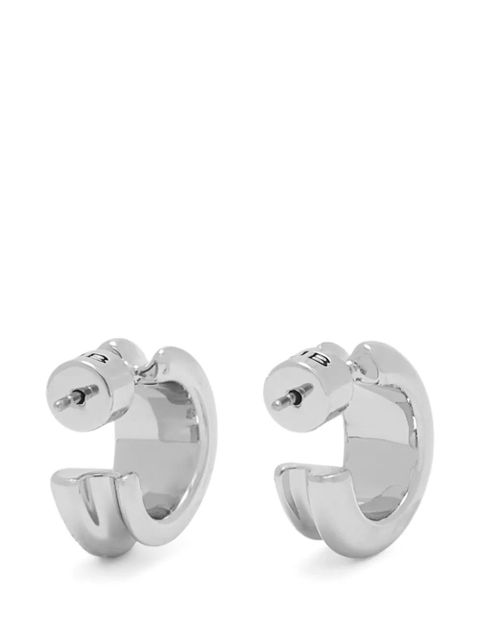 Jenny Bird Mini Lennon hoop earrings - Silver - zdjęcie produktu nr 2