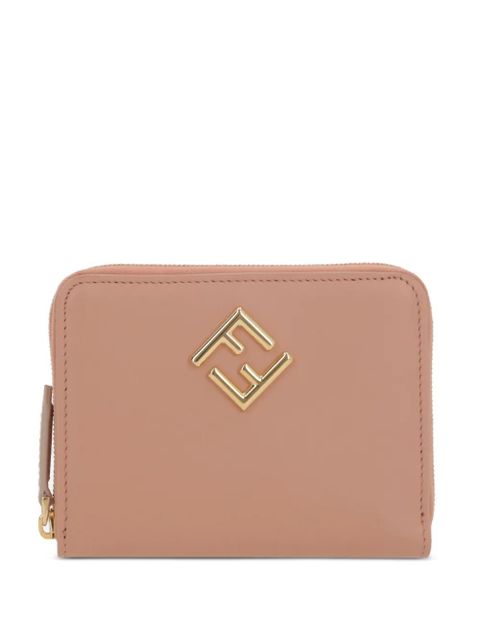 FENDI medium FF Diamonds wallet - Pink - zdjęcie produktu nr 1