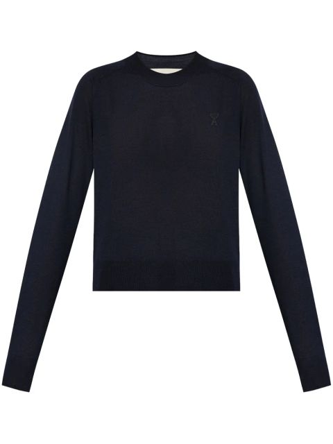 AMI Paris Ami de Coeur jumper - Blue