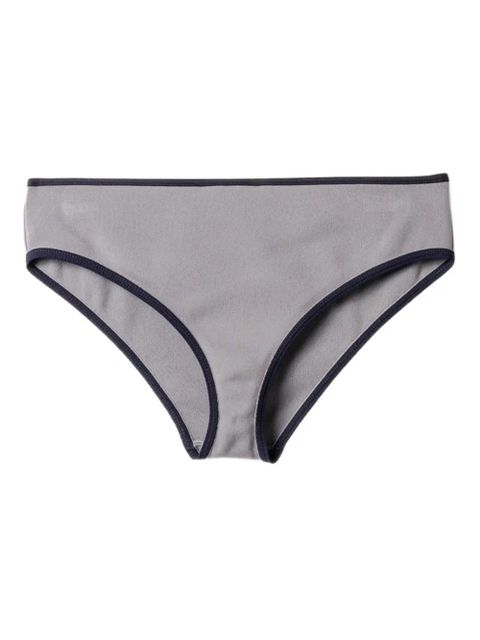 Miu Miu two-tone bikini bottoms - F0MZQ Grey - zdjęcie produktu nr 1