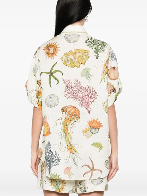 ALEMAIS Sea shirt - Neutrals