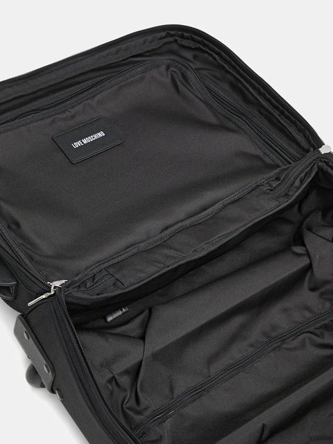 Love Moschino walizka kolor czarny JC5110PP1NLN100A