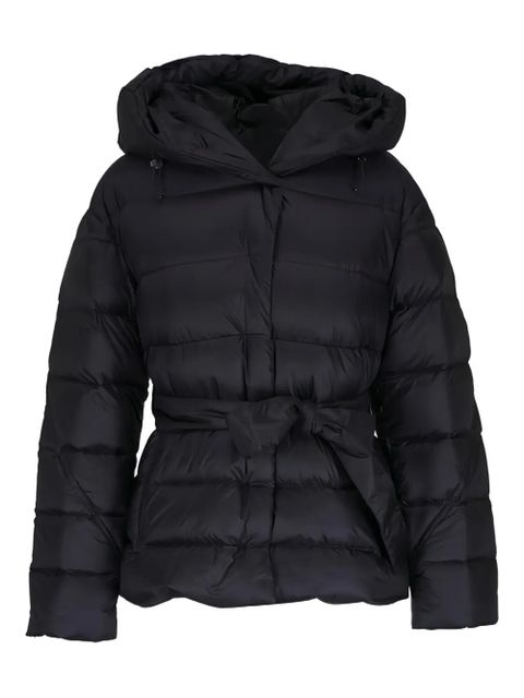 BOGNER Laurie hooded belted jacket - Black - zdjęcie produktu nr 1