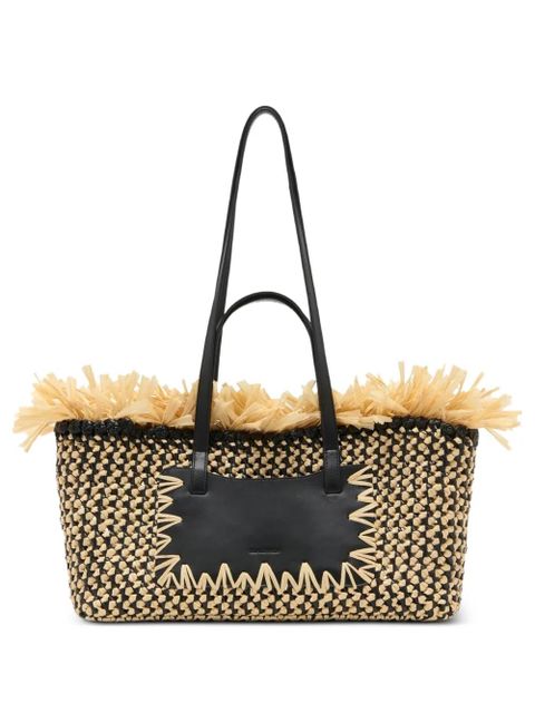 Ulla Johnson small Lali fringe-trim tote bag - Neutrals - zdjęcie produktu nr 1