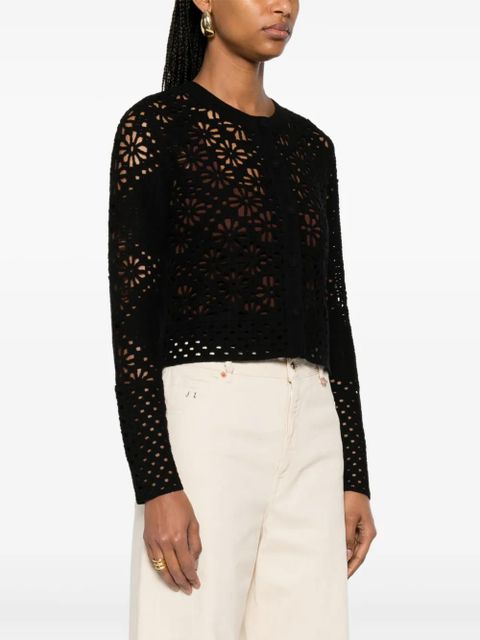 TWINSET open-knit cardigan - Black