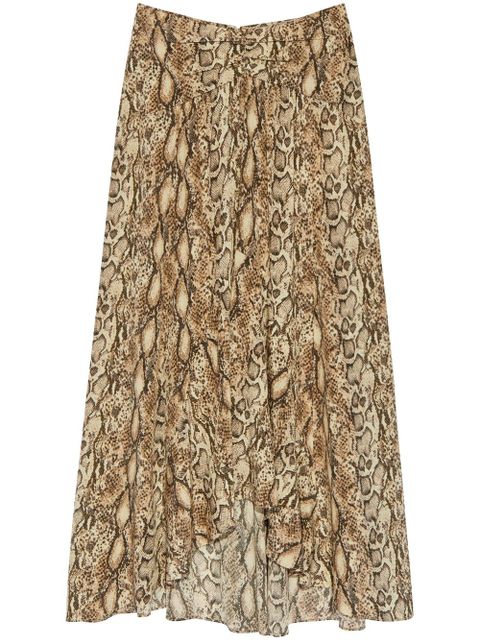 ISABEL MARANT Olena skirt - Neutrals - zdjęcie produktu nr 1