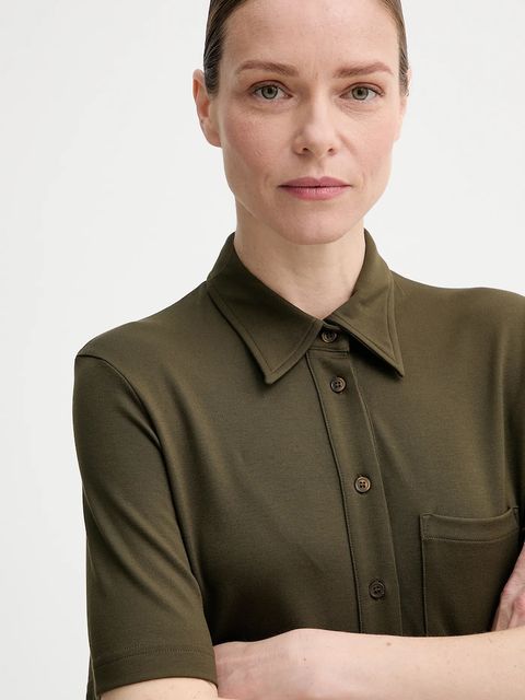 Filippa K sukienka kolor zielony mini prosta 31746.FK
