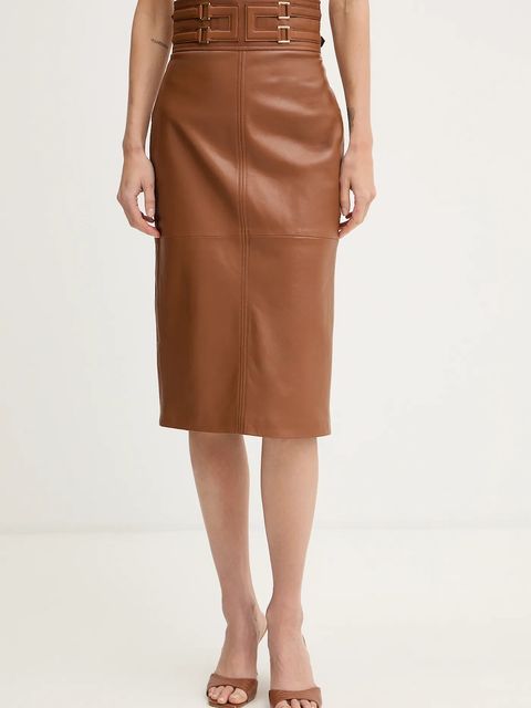 Elisabetta Franchi spódnica skórzana - zdjęcie produktu nr 1