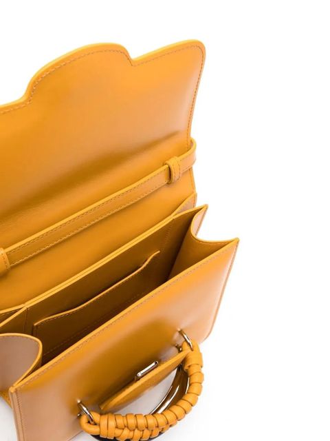 Chloé Kattie leather cross body bag - Yellow - zdjęcie produktu nr 2