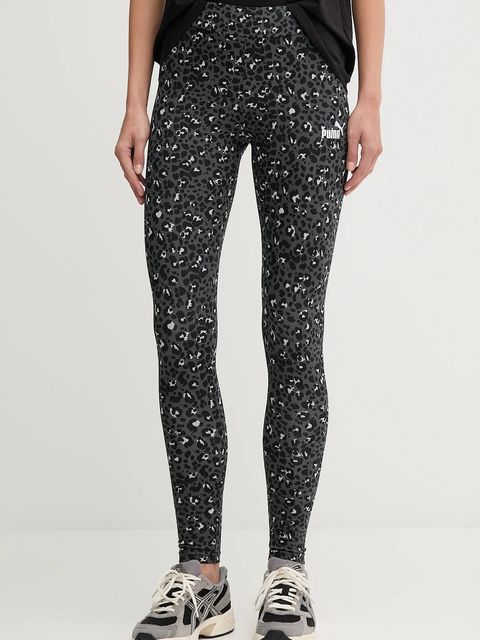 Puma legginsy damskie kolor szary wzorzyste 688085 - zdjęcie produktu nr 1