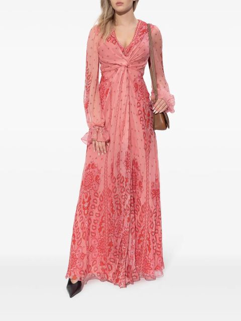 ETRO printed maxi dress - Pink