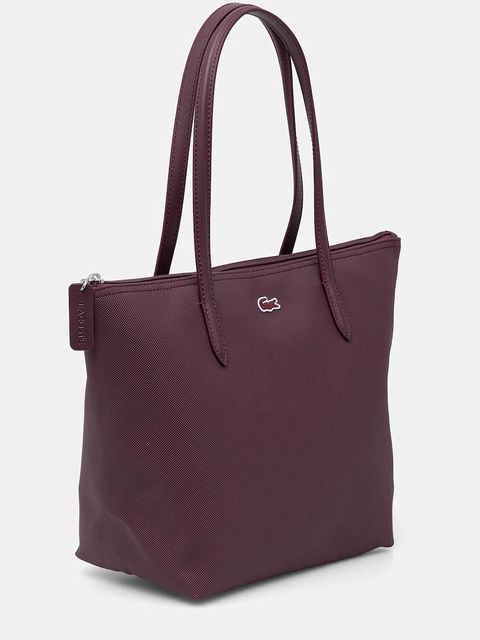 Lacoste torebka kolor brązowy NF2037PK