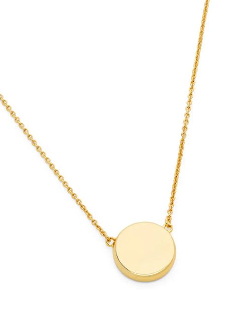 Marc Jacobs logo-plaque pendant necklace - Gold - zdjęcie produktu nr 2