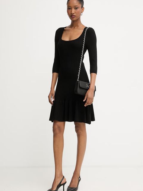 Morgan sukienka sweterkowa z wiskozą - zdjęcie produktu nr 1