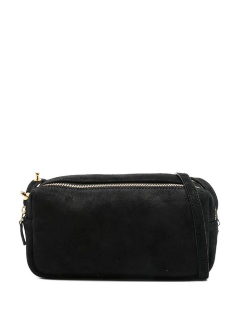 Elleme mini Trousse suede zip-top shoulder bag - Black - zdjęcie produktu nr 1