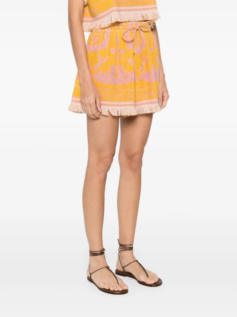 ZIMMERMANN Wylie shorts - Yellow