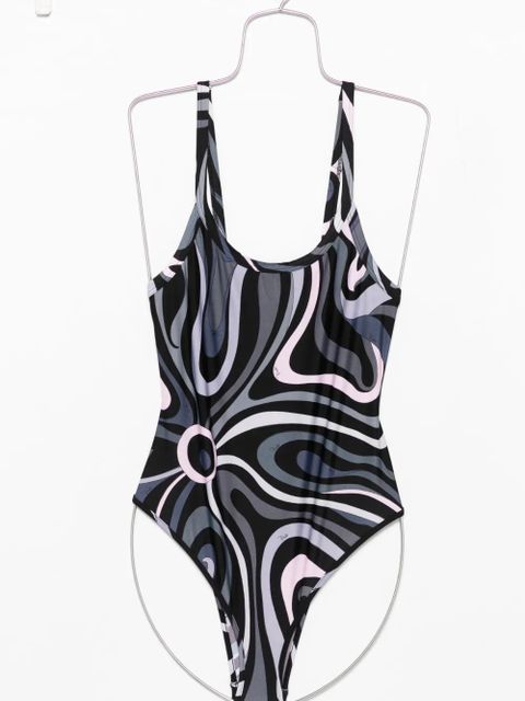 PUCCI square-neck swimsuit - Black - zdjęcie produktu nr 2