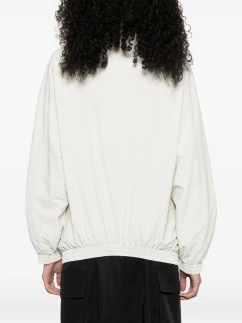 Balenciaga logo zip jacket - Neutrals