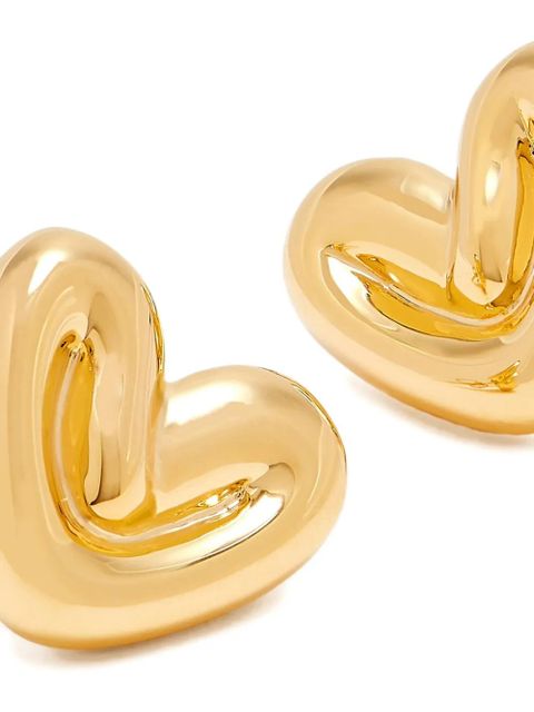 Missoma heart-shaped earrings - Gold - zdjęcie produktu nr 2