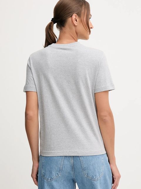 Calvin Klein Jeans t-shirt bawełniany damski kolor szary LV047B865G