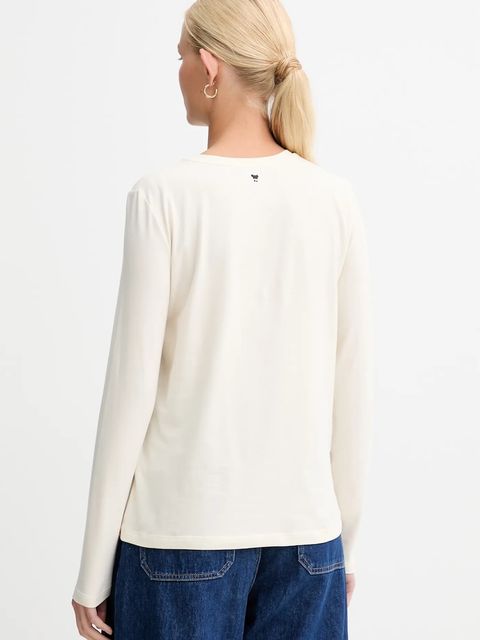 Weekend Max Mara longsleeve RENOIR kolor beżowy 2525946032600