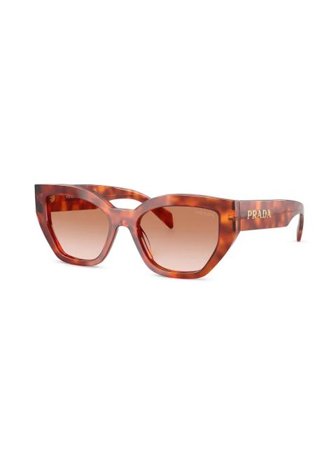 Prada Eyewear cat-eye frame sunglasses - Brown - zdjęcie produktu nr 2