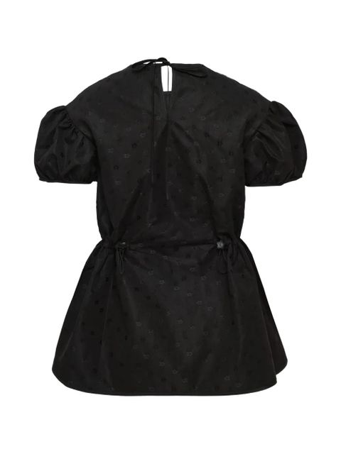 Cecilie Bahnsen Chiara puffed top - Black - zdjęcie produktu nr 2