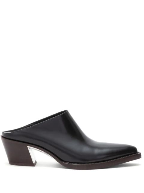 3.1 Phillip Lim Downtown 55mm leather mules - Black - zdjęcie produktu nr 1